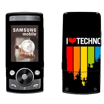   «I love techno»   Samsung G600