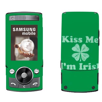   «Kiss me - I'm Irish»   Samsung G600