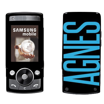   «Agnes»   Samsung G600