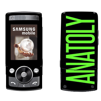   «Anatoly»   Samsung G600