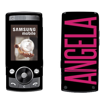   «Angela»   Samsung G600