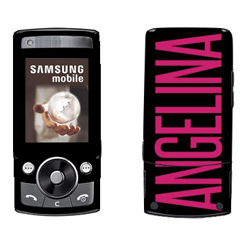   «Angelina»   Samsung G600