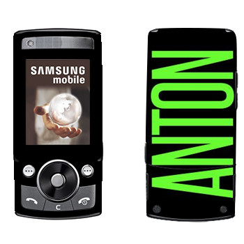   «Anton»   Samsung G600