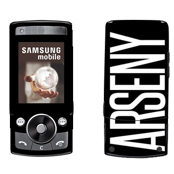   «Arseny»   Samsung G600