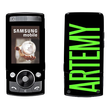   «Artemy»   Samsung G600