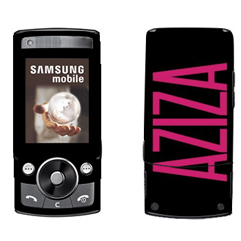   «Aziza»   Samsung G600
