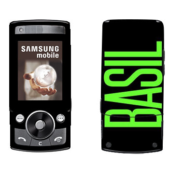   «Basil»   Samsung G600