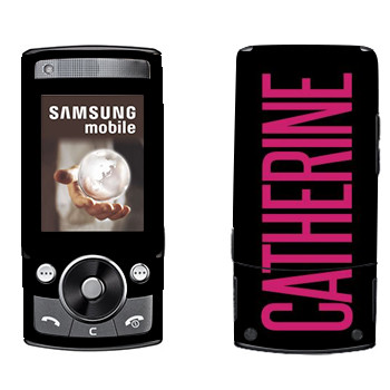   «Catherine»   Samsung G600