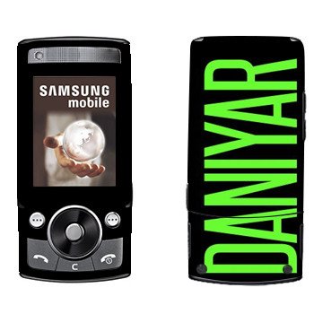   «Daniyar»   Samsung G600