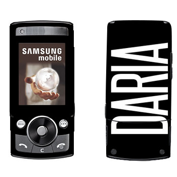   «Daria»   Samsung G600