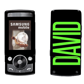   «David»   Samsung G600
