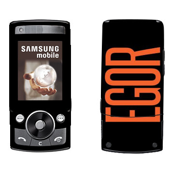   «Egor»   Samsung G600