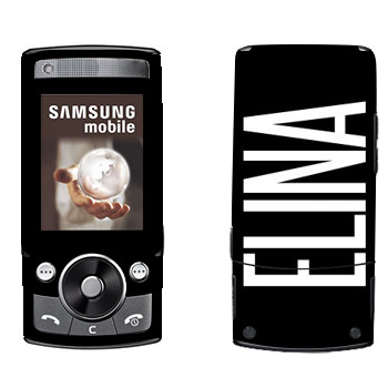   «Elina»   Samsung G600