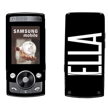   «Ella»   Samsung G600