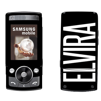   «Elvira»   Samsung G600