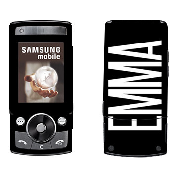   «Emma»   Samsung G600