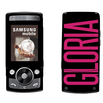   «Gloria»   Samsung G600