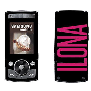   «Ilona»   Samsung G600