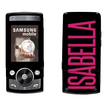   «Isabella»   Samsung G600