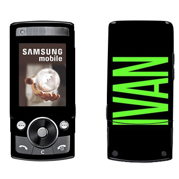   «Ivan»   Samsung G600