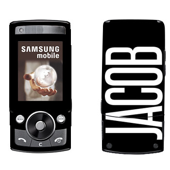   «Jacob»   Samsung G600