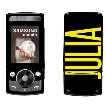   «Julia»   Samsung G600