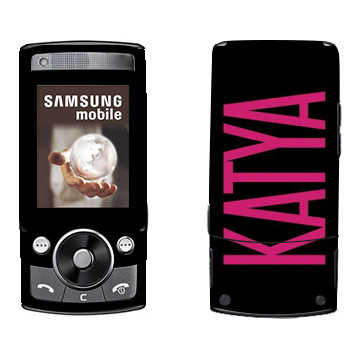   «Katya»   Samsung G600