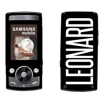   «Leonard»   Samsung G600