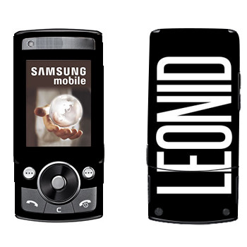   «Leonid»   Samsung G600