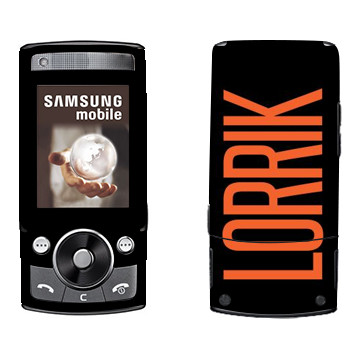   «Lorrik»   Samsung G600