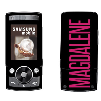  «Magdalene»   Samsung G600