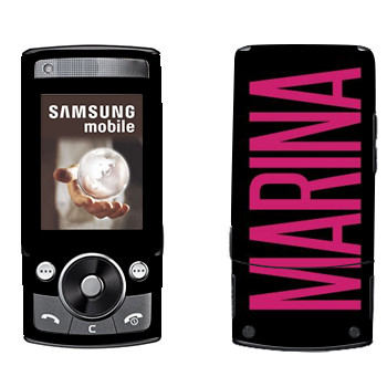   «Marina»   Samsung G600