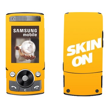   « SkinOn»   Samsung G600