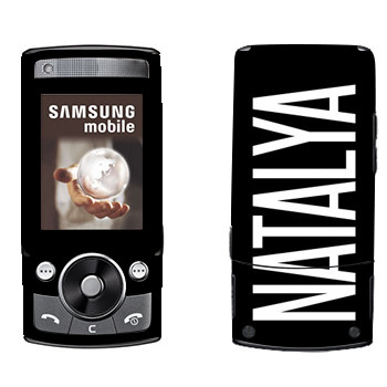   «Natalya»   Samsung G600