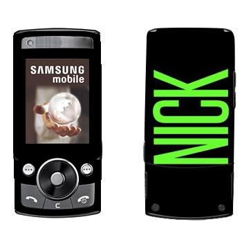   «Nick»   Samsung G600