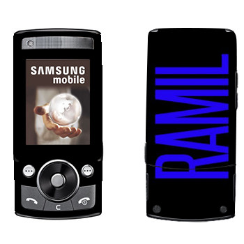   «Ramil»   Samsung G600