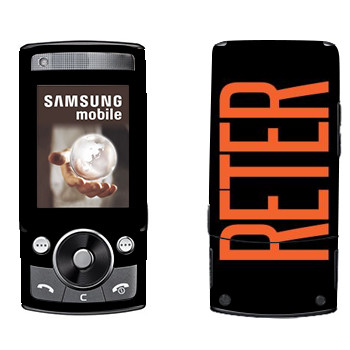   «Reter»   Samsung G600