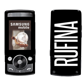   «Rufina»   Samsung G600
