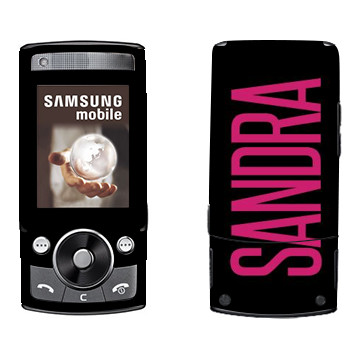   «Sandra»   Samsung G600