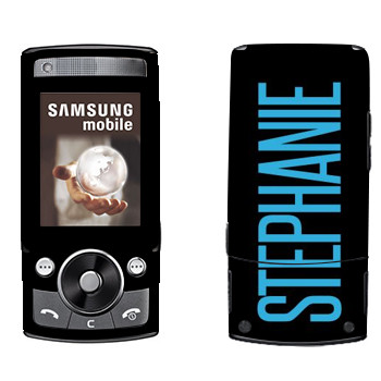   «Stephanie»   Samsung G600