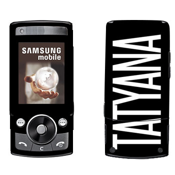   «Tatyana»   Samsung G600