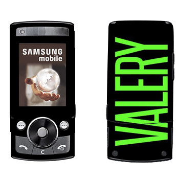   «Valery»   Samsung G600