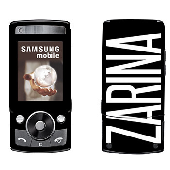   «Zarina»   Samsung G600