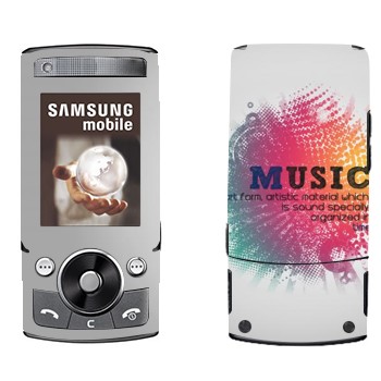   « Music   »   Samsung G600