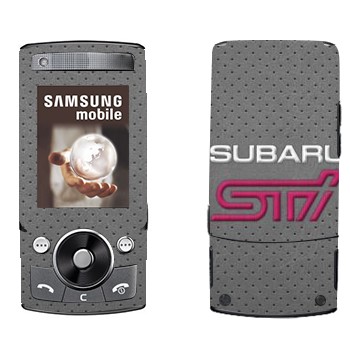   « Subaru STI   »   Samsung G600