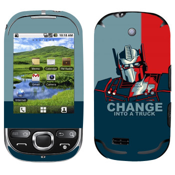   « : Change into a truck»   Samsung Galaxy 550