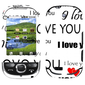   «I Love You -   »   Samsung Galaxy 550