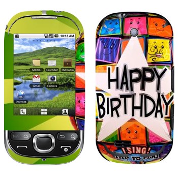   «  Happy birthday»   Samsung Galaxy 550