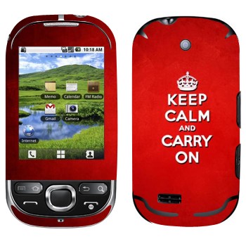   «Keep calm and carry on - »   Samsung Galaxy 550