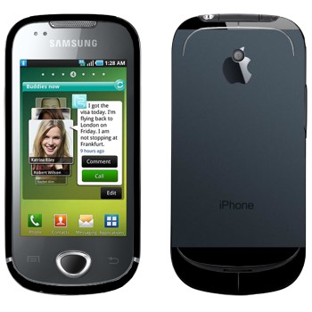   «- iPhone 5»   Samsung Galaxy 580